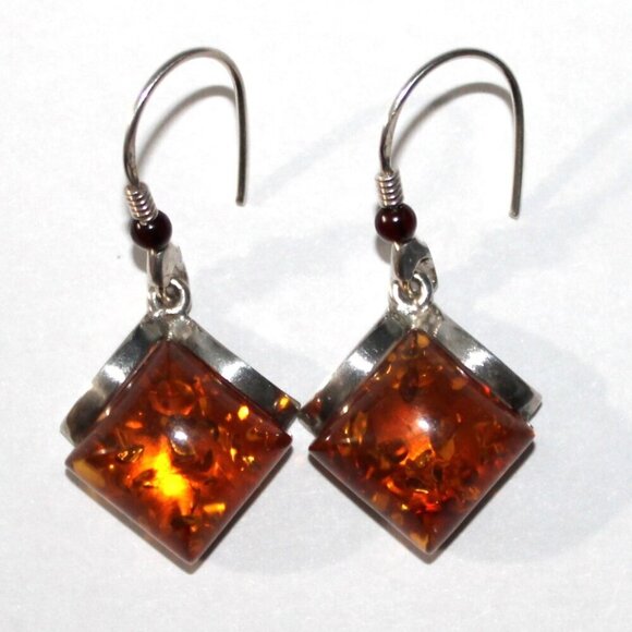 Jewelry - Sterling Silver Copal Earrings